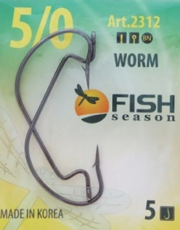 Офсетный крючок FISH season №5/0