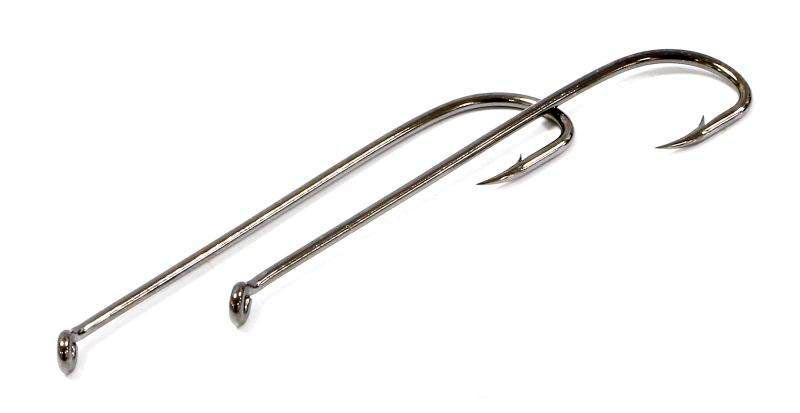 Крючки metsui LONG PLAINSHANK цвет bln, размер № 5, (в уп. 12 шт.)