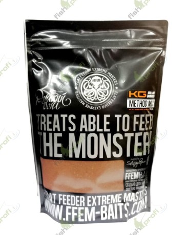 Методная прикормка FFEM Method Mix Krill and Gammarus 1кг.