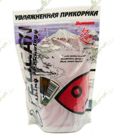 Прикормка зимняя увлажненная PELICAN Мотыль 0,5 кг.