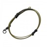 Готовый монтаж Korda Dark Matter Leader №8 Ring Swivel 50см Weed 40lb