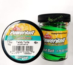 Паста форелевая Berkley Powerbait Twisty Turtle, 50 гр.