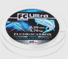Леска флюорокарбоновая FC Ultra Line 30 m, 0.20 mm