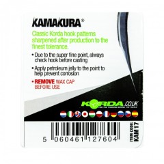 Крючок Kamakura Choddy Barbless №6 безбородый