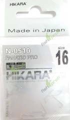 44014 Крючки FP Hikara FANATIC PRO (Япония) никель № 16 рыболовные
