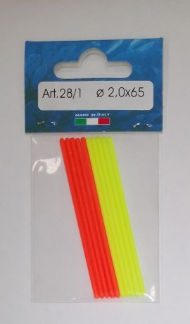 Набор пластиковых антенн для поплавка 2,0 х 65 мм