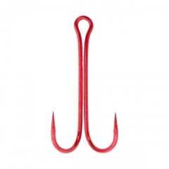 FLAGMAN Крючок Double Hook Long SS Red №1 4шт BP