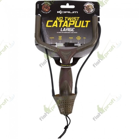 KORUM NO TWIST CATAPULT - LARGE Рогатка для прикормки большая