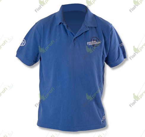 Рубашка-поло синяя PRESTON POLO SHIRT BLUE  р-р XXL