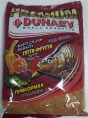Прикормка &quot;DUNAEV-PREMIUM&quot; 1кг Карп-Сазан Тутти-фрутти
