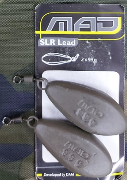 Грузило для дальних забросов с вертлюгом MAD/ 128г/ 1шт
