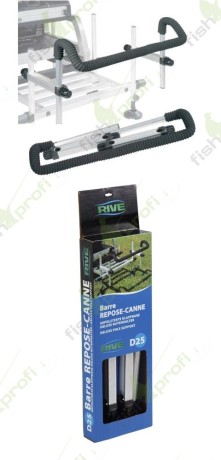Подставка под штекерное удилище (бара) RIVE "DELUXE" для D25