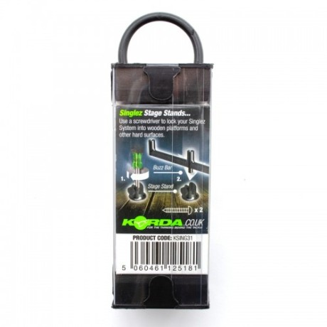 Опора стойки для помоста Korda Singlez Stage Stand Black 2шт