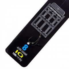 Поводок готовый Korda IQ D Rig 15lb Kurv Shank №8