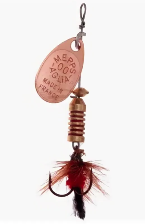 Блесна Mepps Aglia Mouche  №0 (2.5 г) CU/NR медь/красный