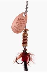 Блесна Mepps Aglia Mouche №0 (2.5 г) CU/NR медь/красный