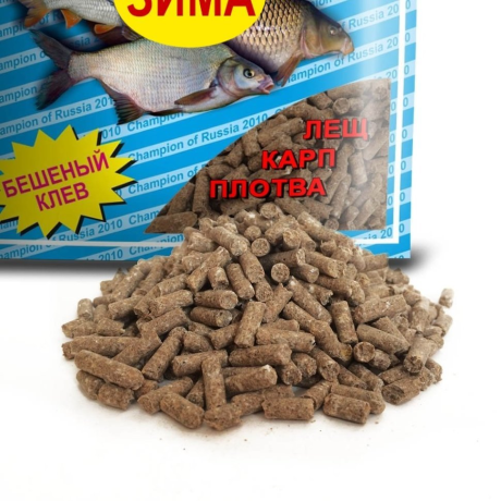 Зимняя прикормка DUNAEV iCE-КЛАССИКА 0.9кг  Универсальная