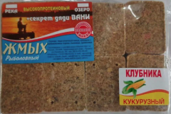 Макуха, жмых кукурузный Секрет дяди Вани уп.8шт  Клубника