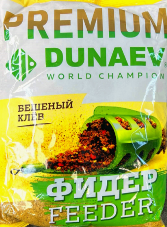 Прикормка "DUNAEV-PREMIUM" 1кг Фидер