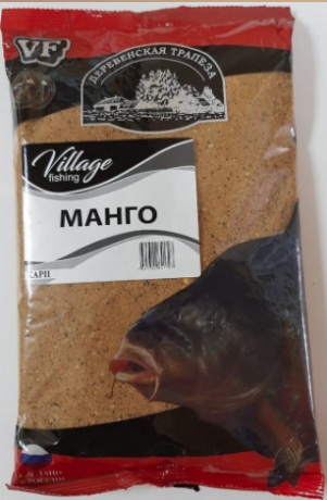 Прикормка Деревенская Трапеза VF Карповая Серия манго 0.9 кг.