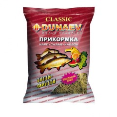 Прикормка &quot;DUNAEV КЛАССИКА&quot; 0.9кг Карп Тутти-Фрутти