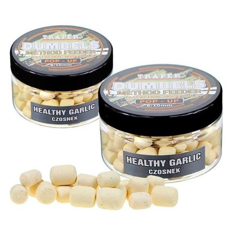 Дамбелсы Поп-ап насадочные Трапер Чеснок Dumbels Pop-Up Method Feeder Traper Garlic 8-10мм 30гр.