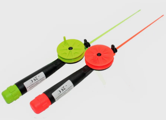 Зимняя удочка ПМ с пластиковым катушкодержат.