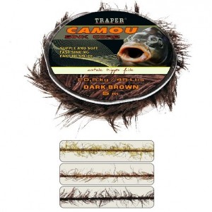 84081 Карповый монтаж TRAPER Sink Core - 1 80см коричневый