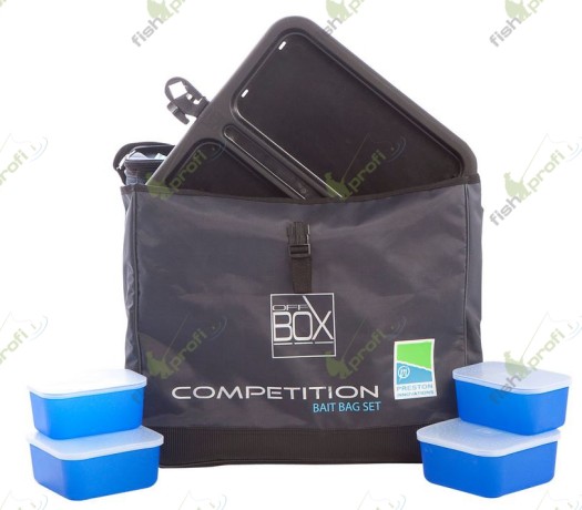 COMPETITION -TRAY AND BAIT BAG SET Сумка рыболовная