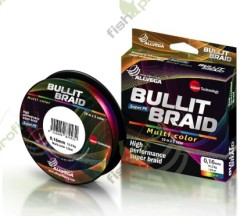 Шнур плетёный ALLVEGA &quot;Bullit Braid&quot; 150м мультиколор 0,14мм (8.4 кг)