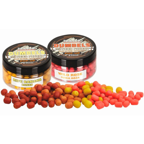 Дамбелсы Поп-ап насадочные Трапер Тутти-Фрутти Dumbels Pop-Up Method Feeder Traper Tutti-Frutti 8-10мм 30гр.