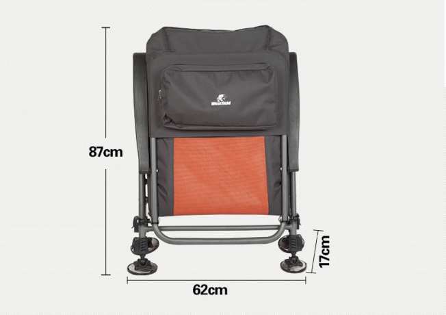 Кресло складное с подлокотником для рыбалки "WESTFIELD" (среднее)