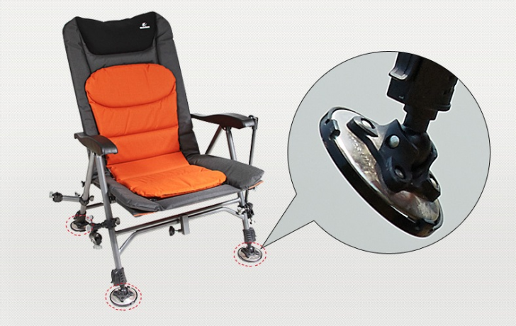 Кресло складное с подлокотником для рыбалки "WESTFIELD" (среднее)