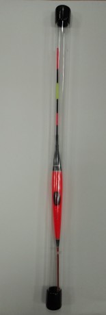 Поплавок светящийся красный Лаоли 23см 2gr (батарейка в комплекте)