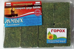 Макуха, жмых подсолнечника Секрет дяди Вани уп.8шт  Горох