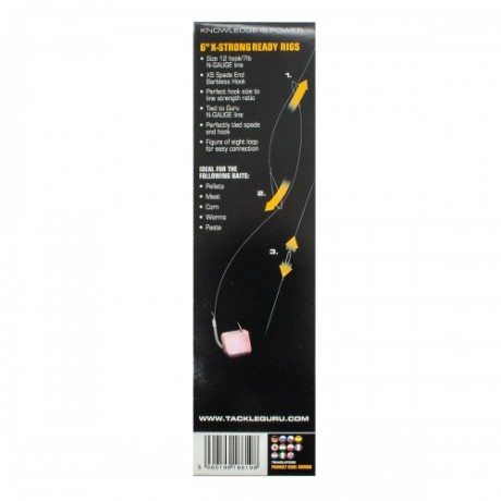 Поводок готовый Guru XS Carp Pole Rigs 15см №12