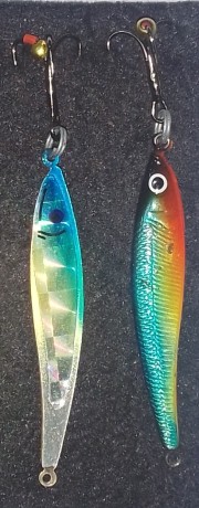 Блесна зимняя  вертикальная ТЮЛЬКА  4.5 гр. с тройником