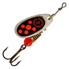 Блесна Mepps Comet Black Fury №2 ( 4.5 г) AG/OR