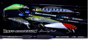 Спиннинг ZEMEX (Земекс) BASS ADDICTION 702MH 2.13 м 8 - 32  гр.