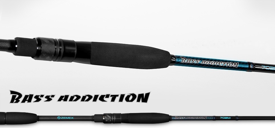 Спиннинг ZEMEX (Земекс) BASS ADDICTION 702MH 2.13 м 8 - 32  гр.