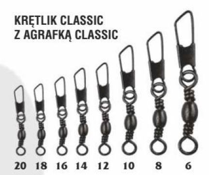 Вертлюжок с застежкой Interlock TRAPER № 10