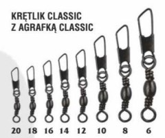 Вертлюжок с застежкой Interlock TRAPER № 10