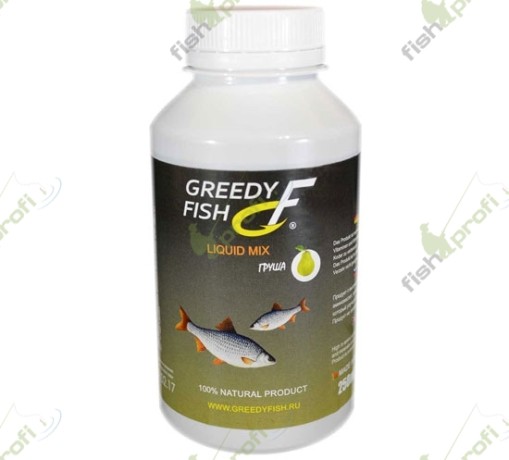 Ликвид микс "Greedy Fish" Груша 250мл.