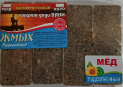 Макуха, жмых подсолнечника Секрет дяди Вани уп.8шт  Мёд