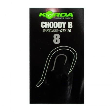 Крючок Korda Choddy Barbless №8 безбородый