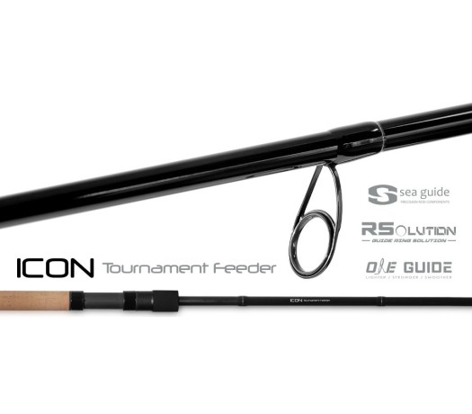 Удилище фидерное (фидер) ZEMEX ICON Tournament Feeder 11 ft - 50 g