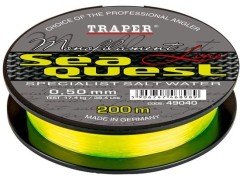 49040 Леска для морской рыбалки TRAPER QUEST FLUO 200 м, 0,50 мм