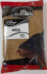 Прикормка Деревенская Трапеза VF Карповая Серия мёд 0.9 кг.