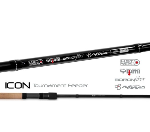 Удилище фидерное (фидер) ZEMEX ICON Tournament Feeder 12 ft - 75 g