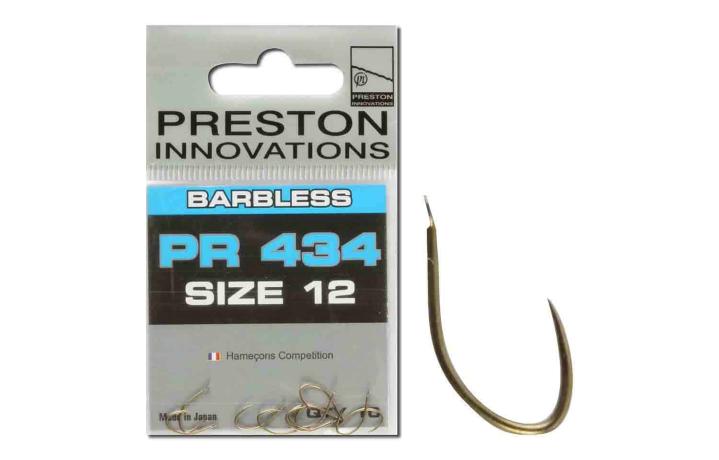 Крючки Preston PR COMPETITION HOOKS безбородые 434 №12